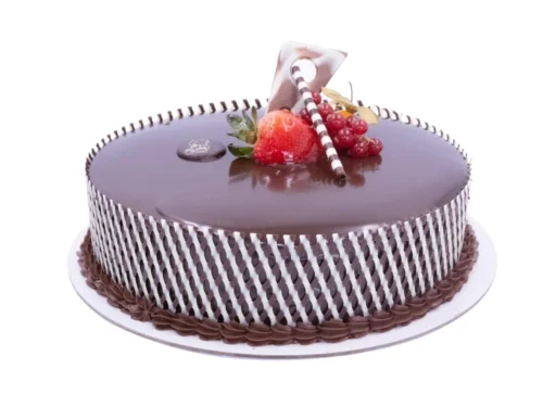 Chocolate Truffle Lattice Cake
