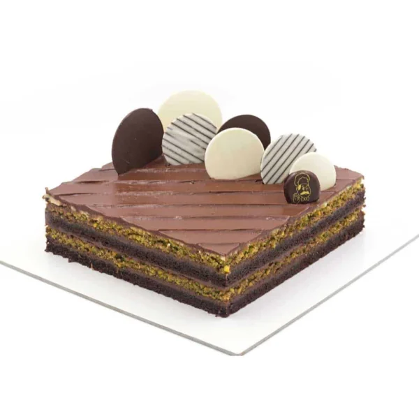 Pistachio Nutella Cake Pistachio Nutella Cake