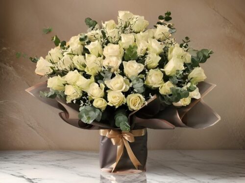 Charming Purity Bouquet