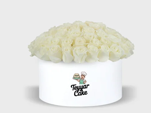 White Rose white Box