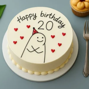 Flork Hearts Cake