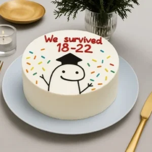 Flour Graduate Cake - Image 1