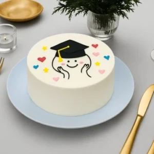 Smlie Graduate Cake - Image 1