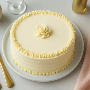 Vanilla Rose Cake