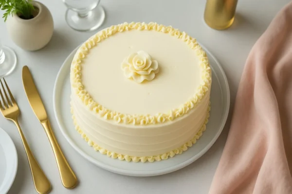 Vanilla Rose Cake Vanilla Rose Cake