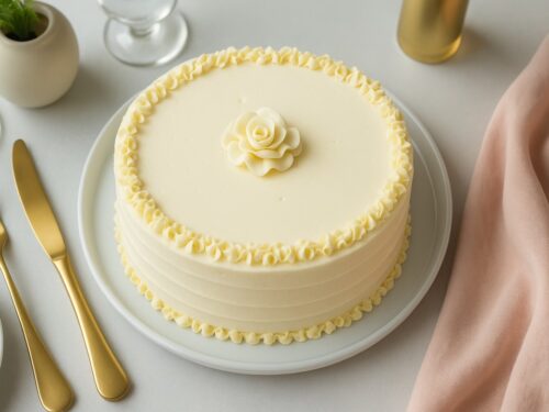 Vanilla Rose Cake