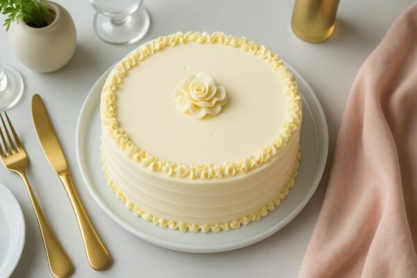 Vanilla Rose Cake Vanilla Rose Cake