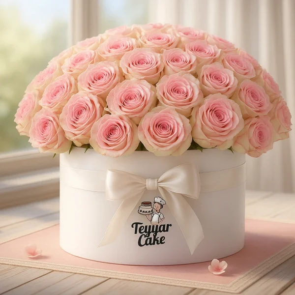 Pink Rose Box