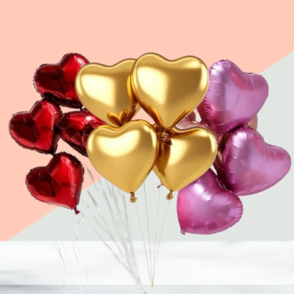 Heart Helium Filled Balloon