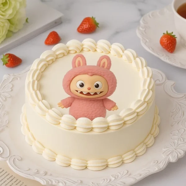 Labubu Photo Cake