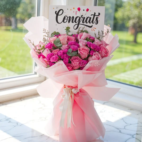 Congrats Flower Bouquet
