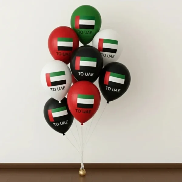 UAE National Day Premium Balloons – Helium Filled